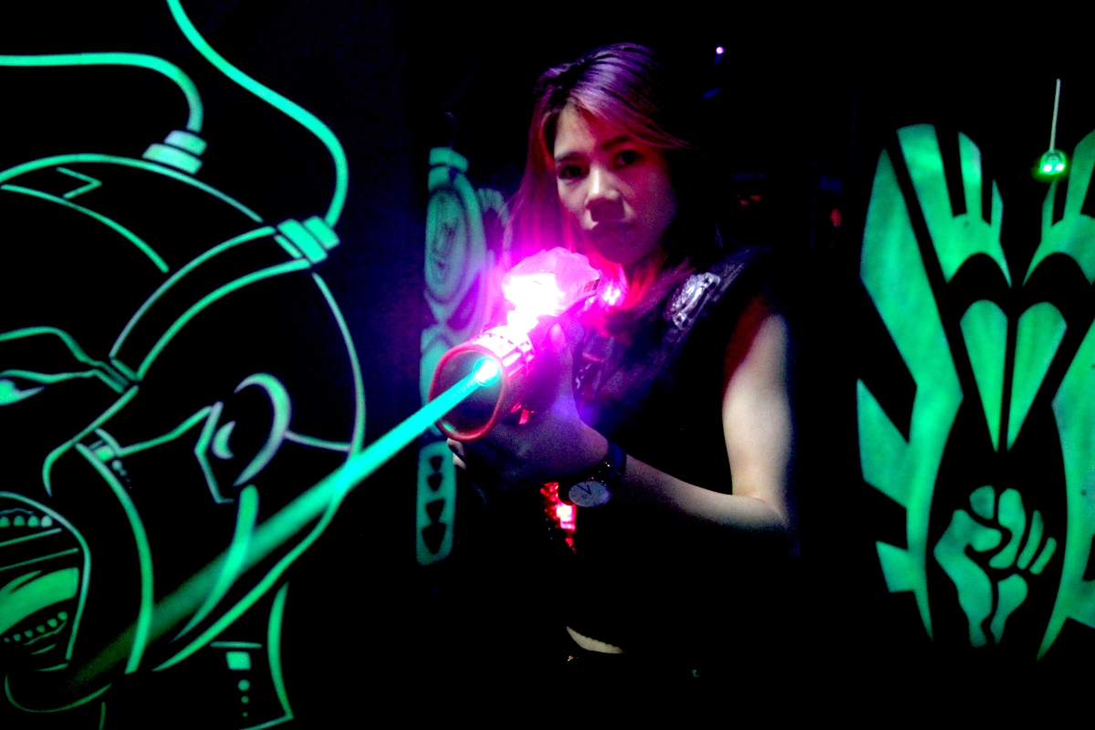 Lasertag Spielende 2